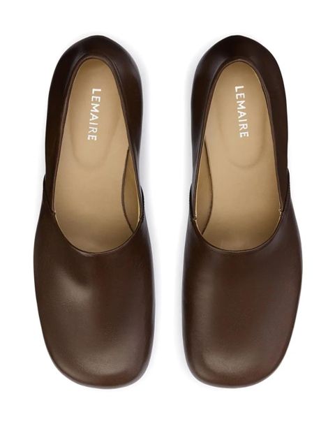 LEMAIRE 55mm Anatomic pumps - Brown