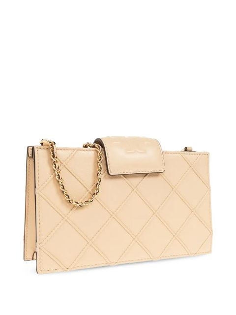 Tory Burch Fleming clutch bag - Neutrals