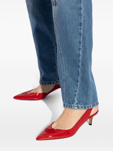 ISABEL MARANT 50mm Padim pumps - Red