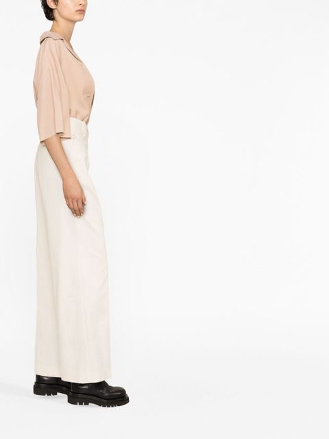 Prada pressed-crease tailored trousers - Neutrals