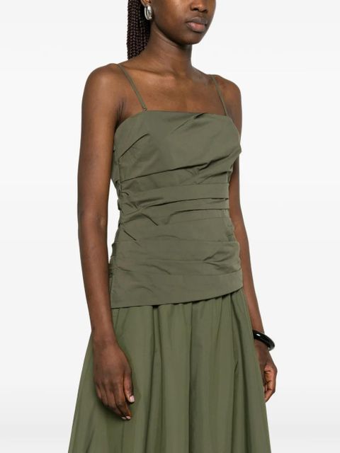 Simkhai gathered top - Green