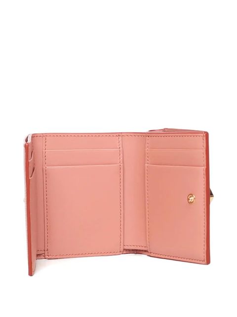 FENDI logo-plaque wallet - Pink
