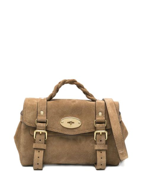 Mulberry mini Alexa braided-handle tote bag - Brown - zdjęcie produktu nr 1