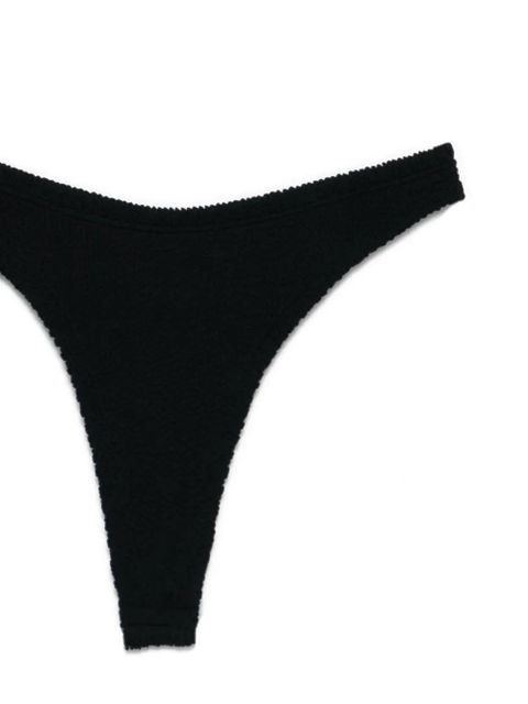 Hunza G strapless bikini - Black