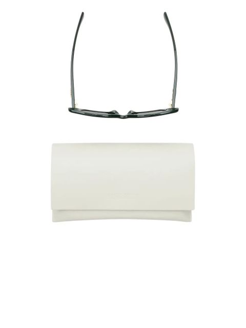 Burberry Eyewear EKD oversize-frame logo sunglasses - Green