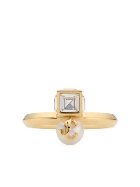 Jimmy Choo pearl cube ring - Gold - zdjęcie produktu nr 2
