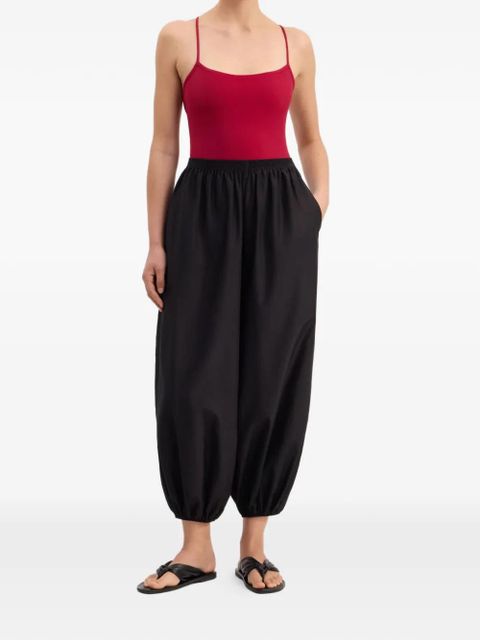 LouLou de Saison elastic-waist trousers - Black - zdjęcie produktu nr 2