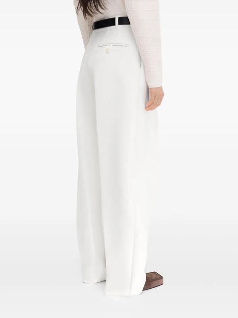 Jacquemus Le Ovalo trousers - 100 WHITE