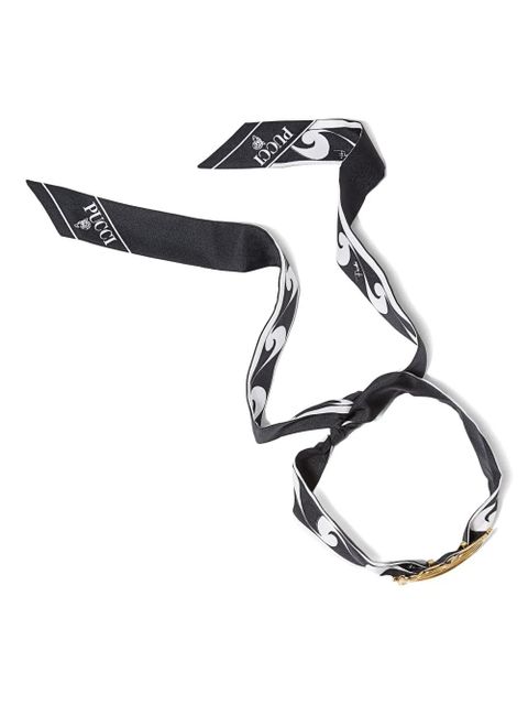PUCCI scarf lip-ring choker - Black - zdjęcie produktu nr 1