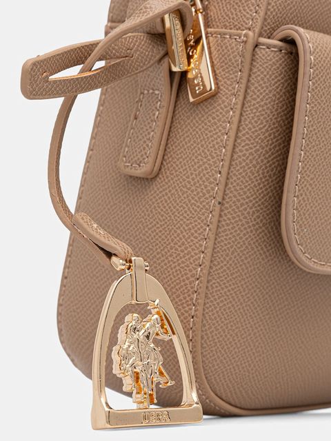 U.S. Polo Assn. torebka Jones kolor beżowy BEUJE8656WVP