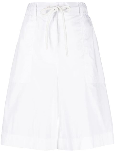 Moncler knee-length drawstring shorts - White