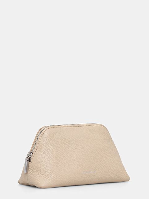 Coccinelle kosmetyczka skórzana 3-pack kolor beżowy E5.TMF.25.04.01 - zdjęcie produktu nr 2