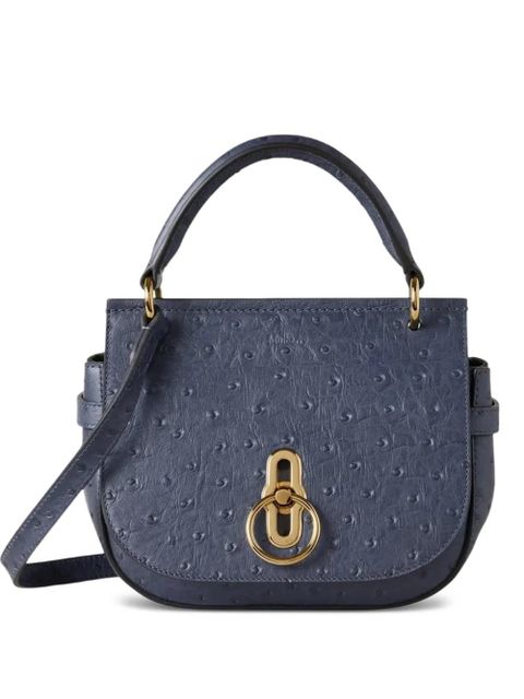 Mulberry small Amberley ring-detail cross body bag - Blue - zdjęcie produktu nr 1