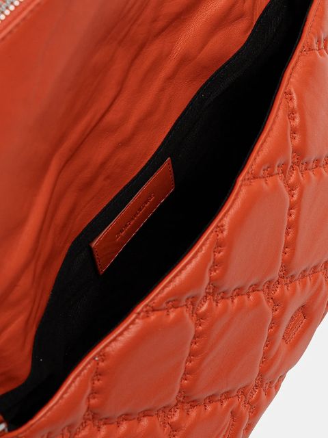 ZADIG&VOLTAIRE torebka skórzana kolor pomarańczowy LWBA04058