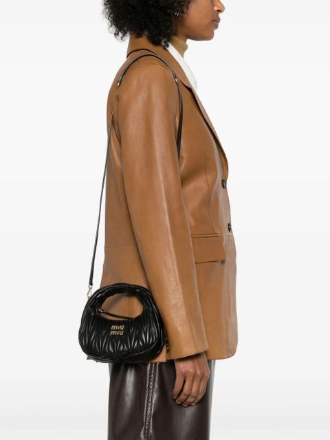 Miu Miu mini Wander tote bag - Black