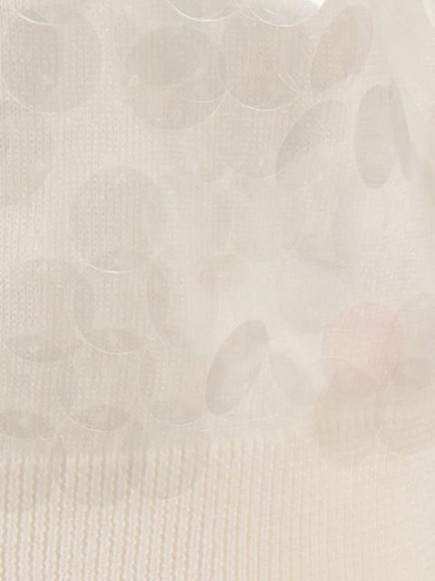 Max Mara Saio short-sleeve sweater - White - zdjęcie produktu nr 2