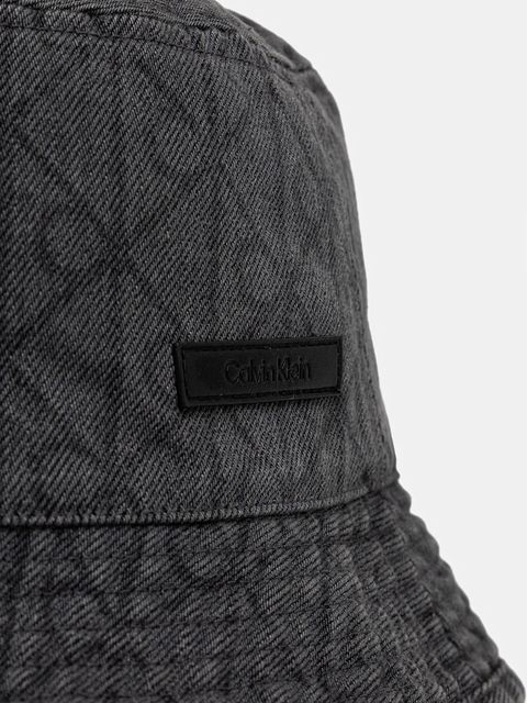 Calvin Klein kapelusz jeansowy kolor szary LV04F5043G - zdjęcie produktu nr 2