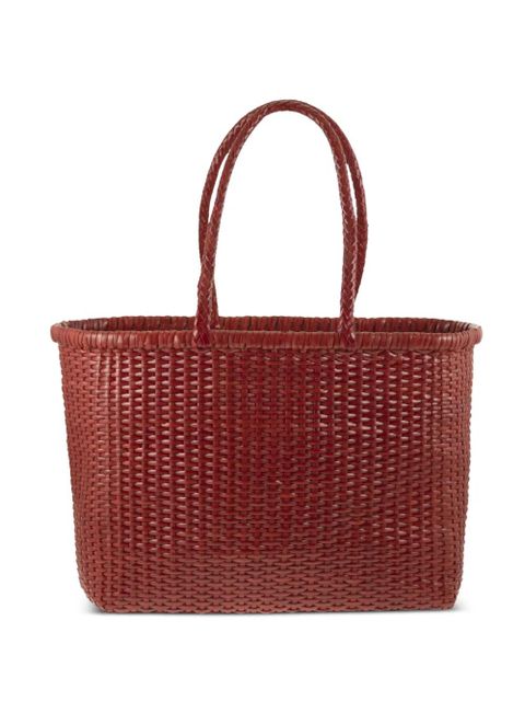 DRAGON DIFFUSION Weave woven-design shoulder bag - Red - zdjęcie produktu nr 1