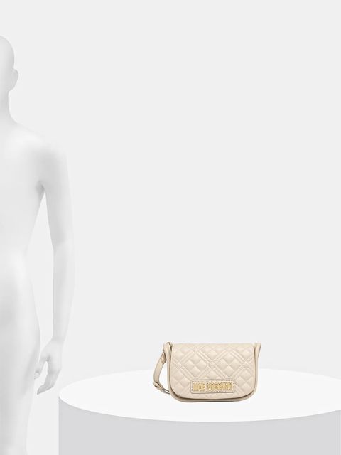 Love Moschino torebka kolor beżowy JC4139PP1