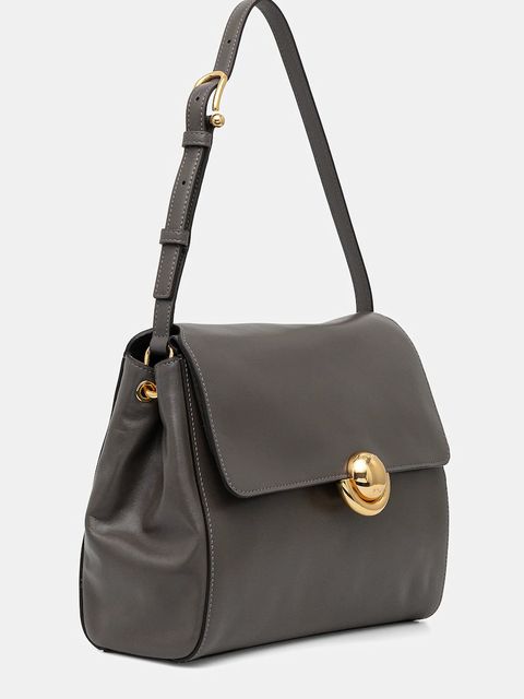 Furla torebka skórzana kolor brązowy WB01862.BX4185.4283S - zdjęcie produktu nr 2