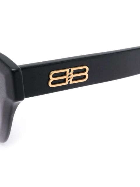 Balenciaga Eyewear square-frame sunglasses - Black