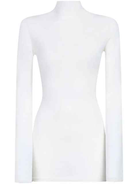 Marni high-neck ribbed jumper - White - zdjęcie produktu nr 1