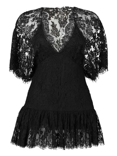 Chloé ruffled lace blouse - Black - zdjęcie produktu nr 1