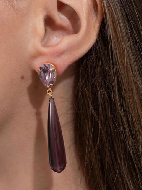 Jennifer Behr Caroline teardrop earrings - Gold - zdjęcie produktu nr 2