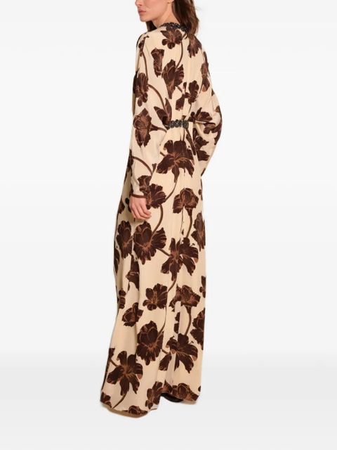 Johanna Ortiz Adoracion Continua beaded dress - Brown - zdjęcie produktu nr 2