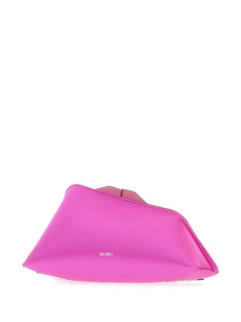The Attico asymmetric clutch bag - Pink