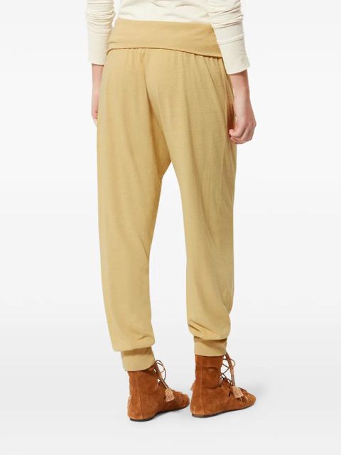 ISABEL MARANT Tydie zip-details trousers - Neutrals