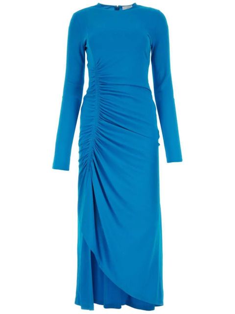 Givenchy long-sleeve draped maxi dress - Blue - zdjęcie produktu nr 1
