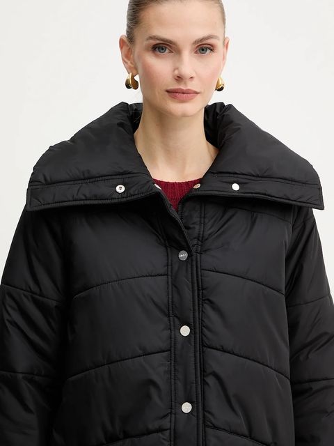 Liu Jo kurtka kolor czarny zimowa MF5131 T3176