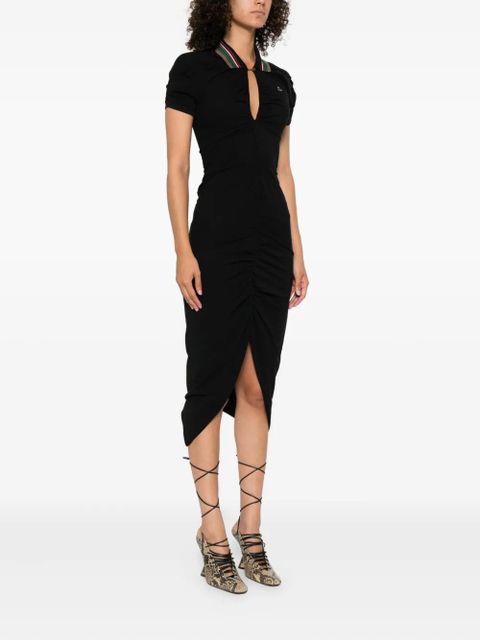 Vivienne Westwood cotton polo dress - Black - zdjęcie produktu nr 2