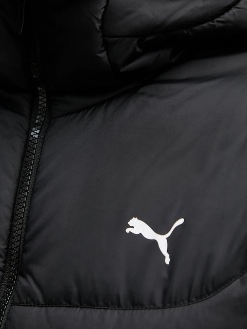 Puma kurtka kolor czarny zimowa 685231