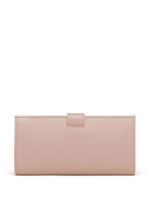 Prada long logo wallet - Pink