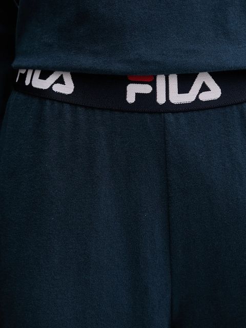 Fila piżama bawełniana damska kolor granatowy bawełniana FPW4217