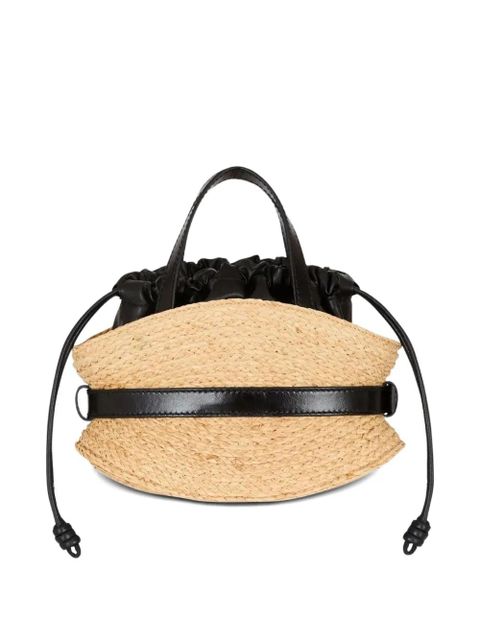 Balmain Shuffle mini bag - Brown - zdjęcie produktu nr 2