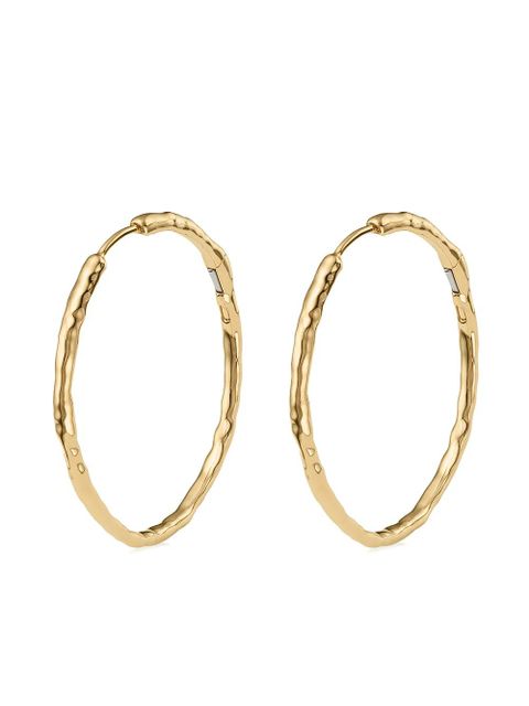 Monica Vinader Siren Muse hoop earrings - Gold - zdjęcie produktu nr 1