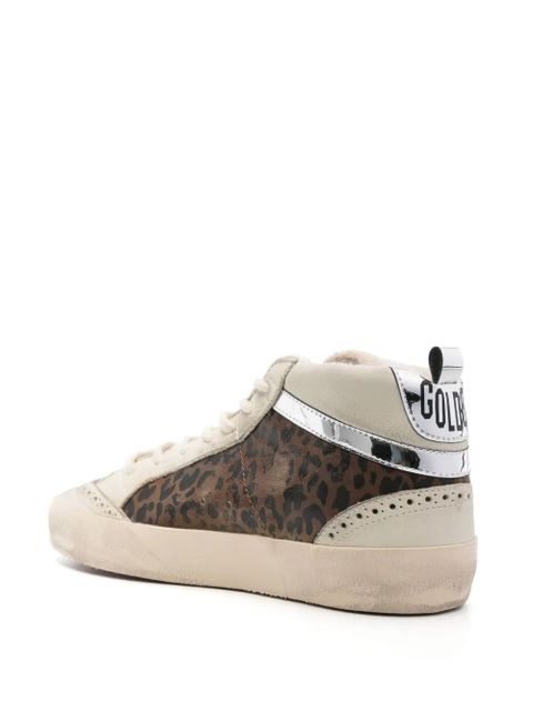 Golden Goose Mid Star high-top sneakers - Brown