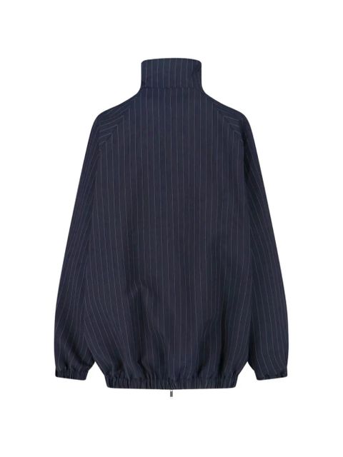 The Frankie Shop Baxter stripe-pattern bomber jacket - Blue - zdjęcie produktu nr 2