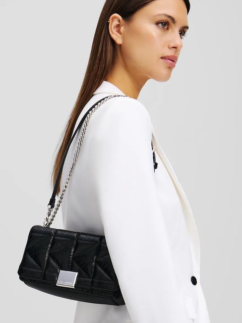 Karl Lagerfeld torebka K/KUILT kolor czarny A1W30435