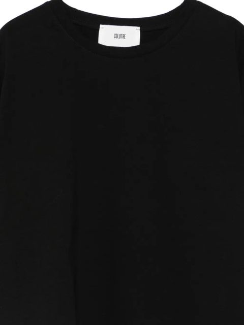 SOLOTRE round-neck T-shirt - Black