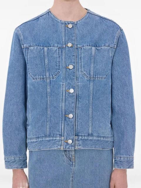 LouLou de Saison Rima patch-pocket jacket - Blue