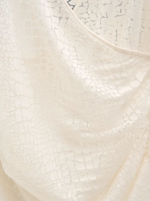 Sisley bluzka damska kolor beżowy wzorzysta 3NDXL401A