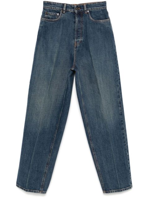 Miu Miu tapered-leg jeans - Blue