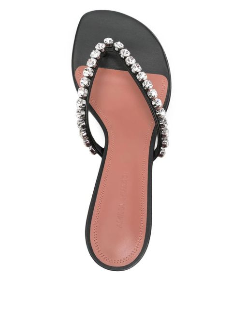 Amina Muaddi 40mm Gigi sandals - Black