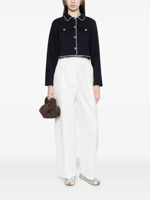 Maje Pistalace bel-loop trousers - White - zdjęcie produktu nr 2