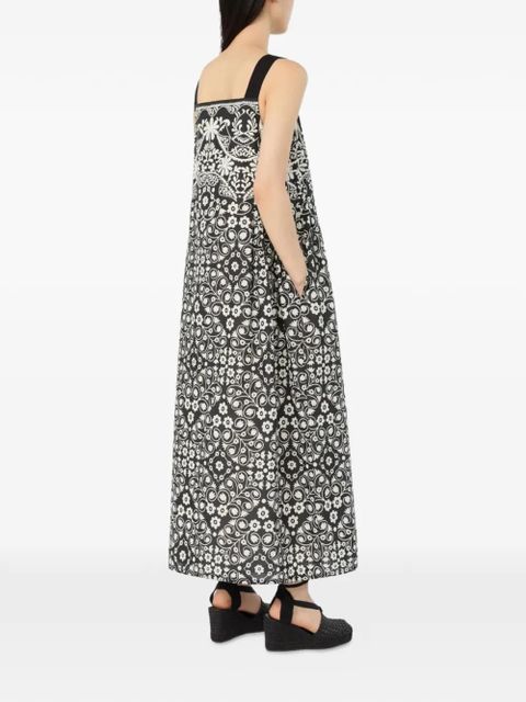 Weekend Max Mara floral print maxi dress - Black