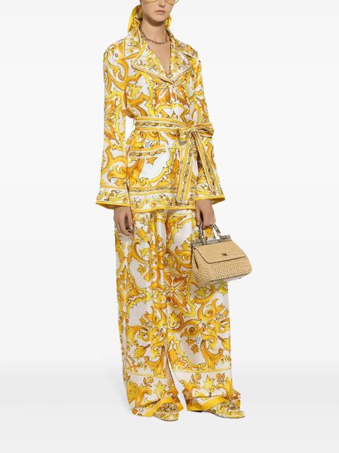 Dolce & Gabbana medium Sicily interwoven shoulder bag - Neutrals - zdjęcie produktu nr 2